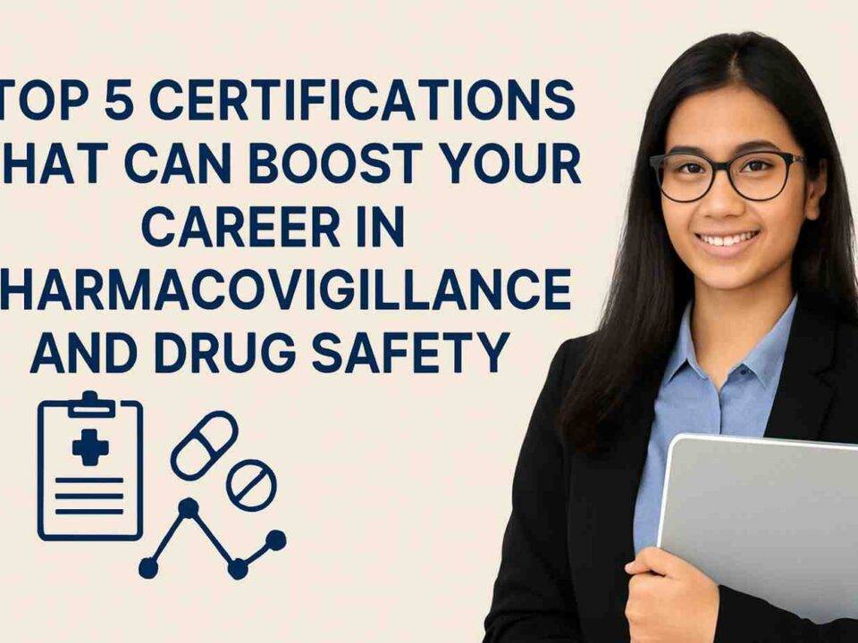 pharmacovigilance certification course USA